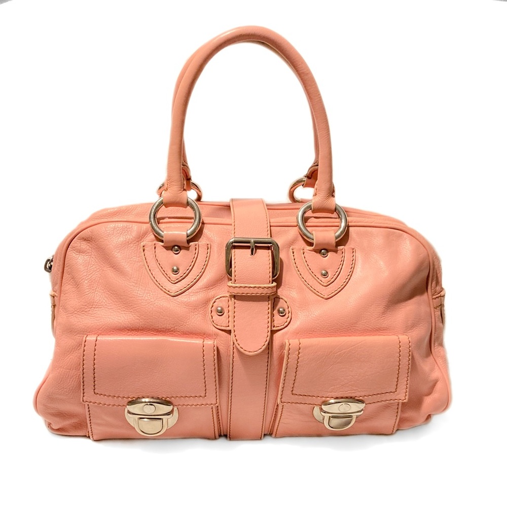 MARC JACOBS VENETIA HANDBAG - PINK / Y2K